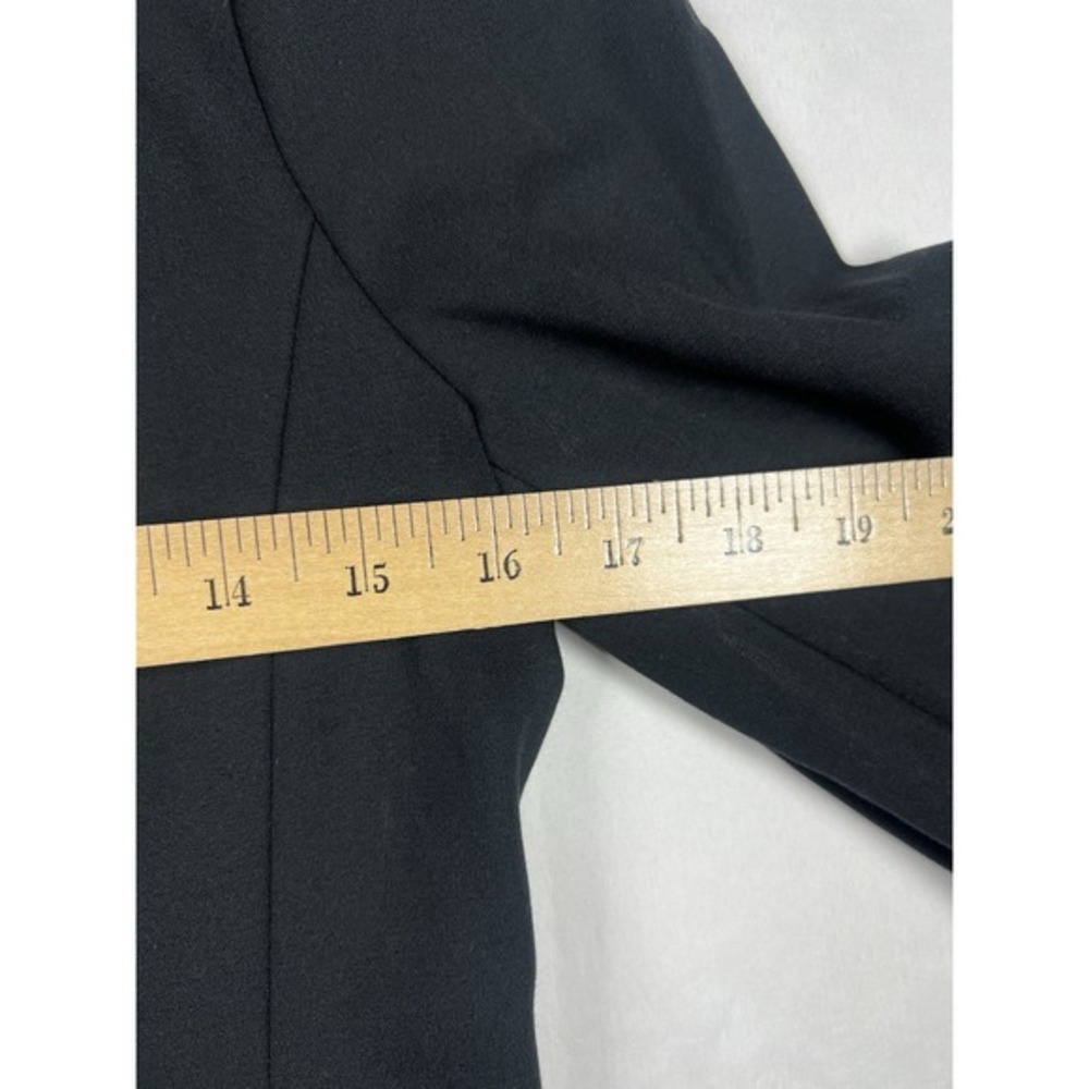New York And Company 7th Avenue Design Studio Blazer Suit Jacket Size 2 Black - Picture 8 of 10